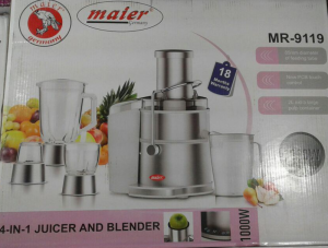 ابمیوه گیری 4کاره مایر المان مدل:9119